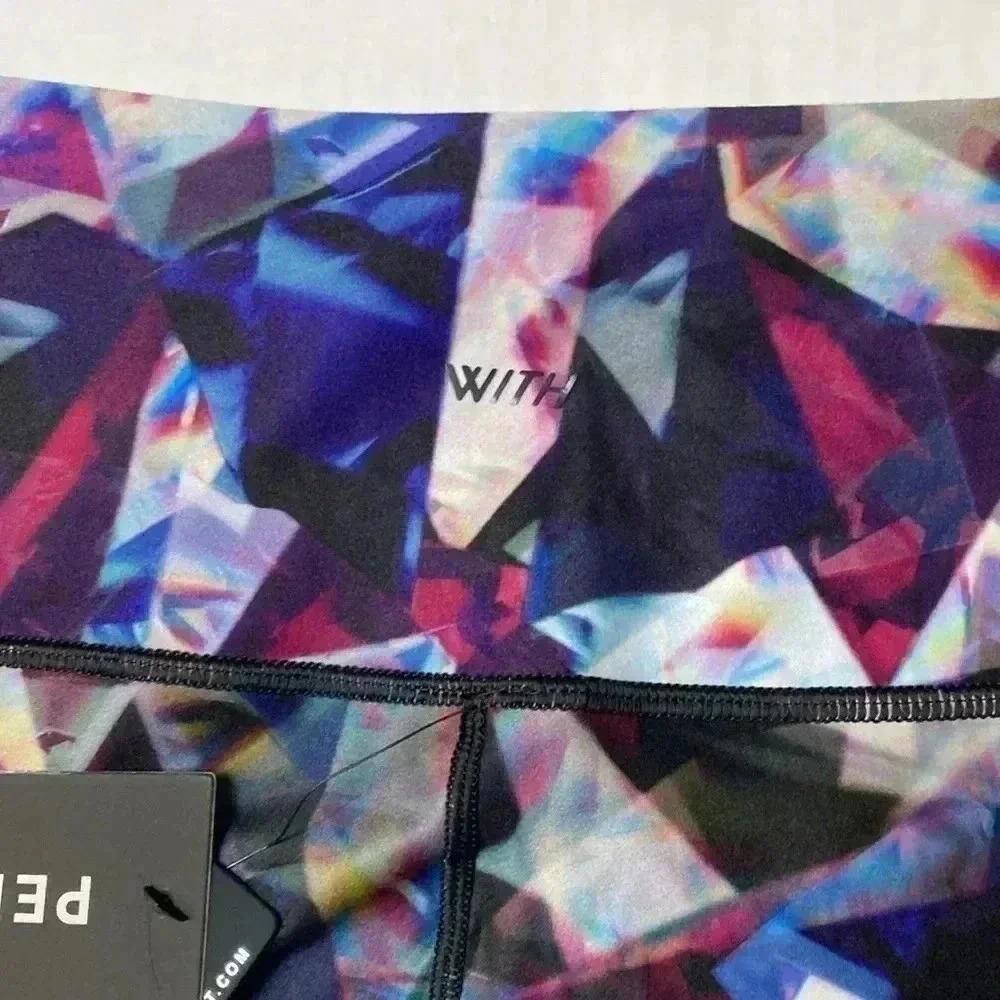 Peloton WITH Jewels in space high waisted leggings Women’s/Sz/Med NWT - Picture 4 of 11